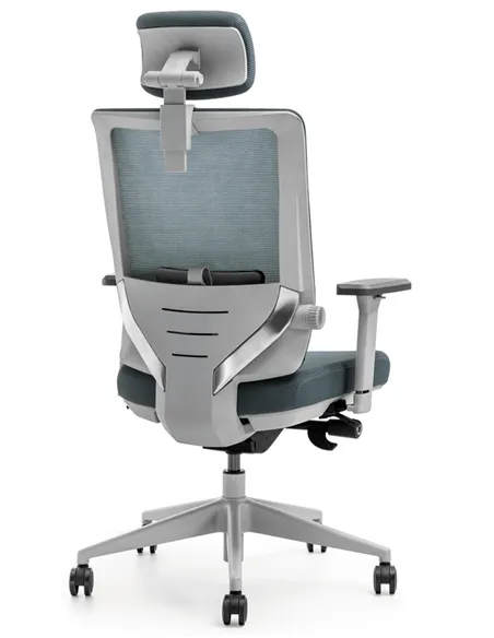 Крісло KRESLALUX M6-GAS GREY, ергономічне