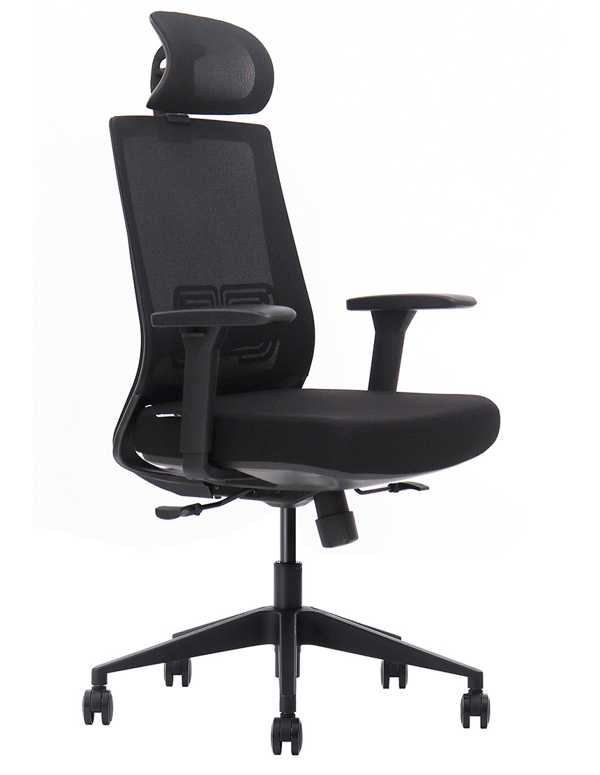 Крісло KRESLALUX HOLDER BLACK, ергономічне