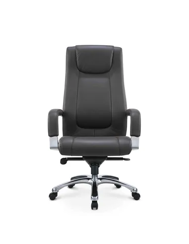 Кресло SITZONE CH-209A для руководителя, кожаное, темно-коричневое