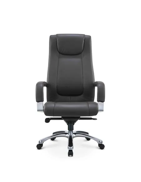 Кресло SITZONE CH-209A для руководителя, кожаное, темно-коричневое