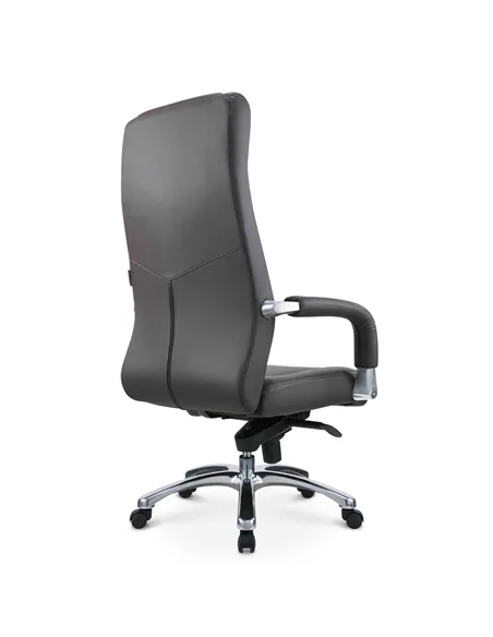 Кресло SITZONE CH-209A для руководителя, кожаное, темно-коричневое