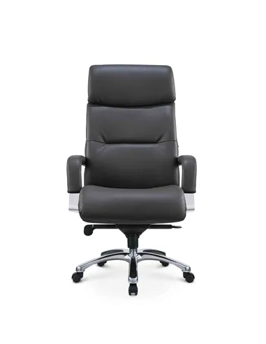 Кресло SITZONE CH-211A для руководителя, кожаное, темно-коричневое