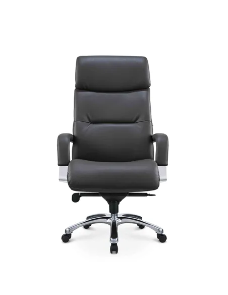 Кресло SITZONE CH-211A для руководителя, кожаное, темно-коричневое