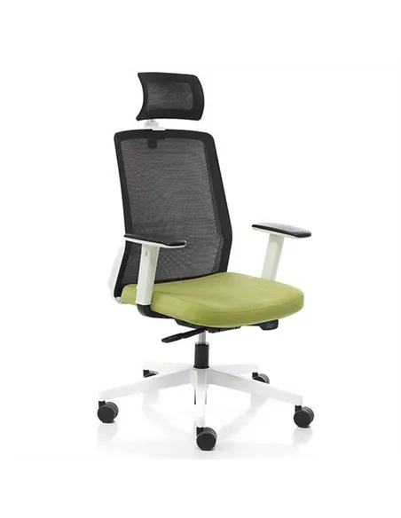 Крісло GROSPOL COCO WS HD WHITE для оператора