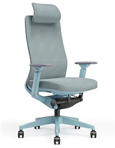Крісло KRESLALUX GRAPHIS 8016-A SNOWY BLUE, ергономічне