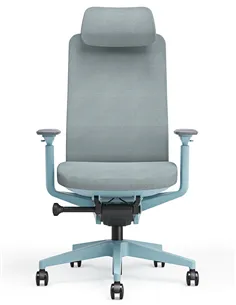 Крісло KRESLALUX GRAPHIS 8016-A SNOWY BLUE, ергономічне 2