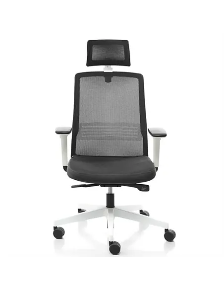 Крісло GROSPOL COCO WS HD WHITE для оператора