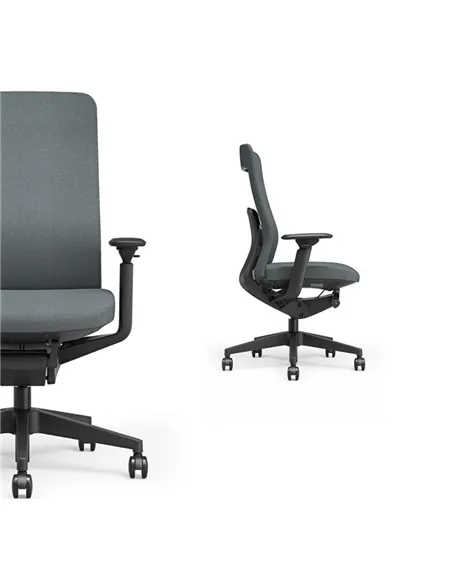 Крісло KRESLALUX GRAPHIS 8016-B DARK GREY, ергономічне