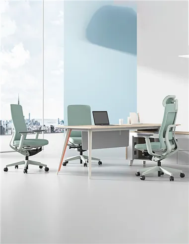 Крісло KRESLALUX GRAPHIS 8016-B LIGHT GREY, ергономічне