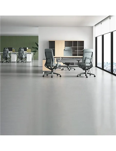 Крісло KRESLALUX GRAPHIS 8016-B LIGHT GREY, ергономічне