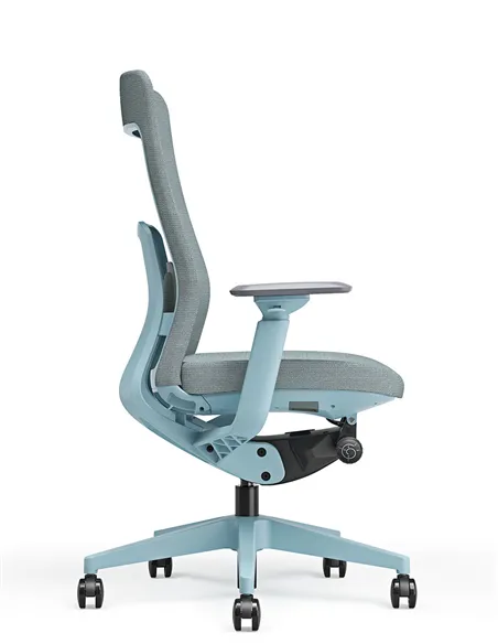 Крісло KRESLALUX GRAPHIS 8016-B SNOWY BLUE, ергономічне