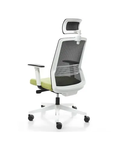 Крісло GROSPOL COCO WS HD WHITE для оператора