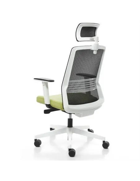 Крісло GROSPOL COCO WS HD WHITE для оператора