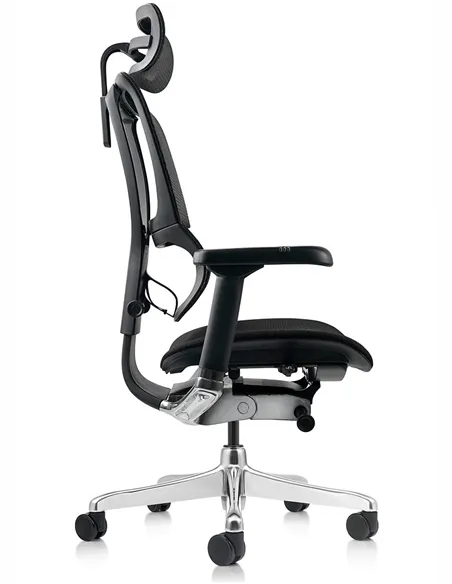 Кресло MIRUS-IOO 2 (IOOE2-AB-HBM-F-5D-L), эргономичное, с тканевым сиденьем