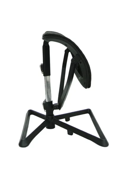 Підставка для ніг COMFORT OTTOMAN BLACK з регулюванням висоти, сітчаста