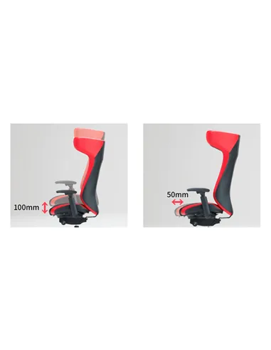 Геймерское кресло OKAMURA STRIKER RED