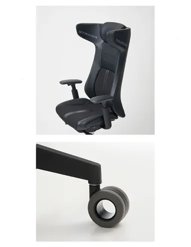 Геймерське крісло OKAMURA STRIKER BLACK