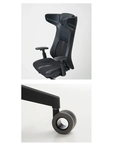 Геймерське крісло OKAMURA STRIKER BLACK