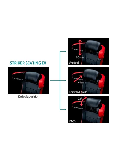 Геймерське крісло OKAMURA STRIKER BLACK