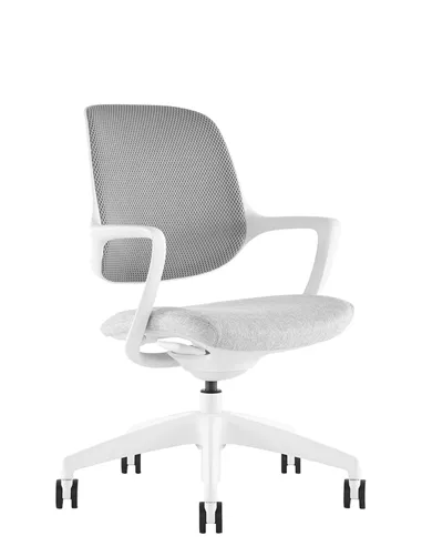 Крісло KRESLALUX NIRO-D02 WHITE, для відвідувача