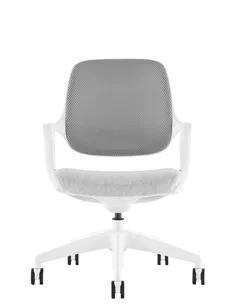 Крісло KRESLALUX NIRO-D02 WHITE, для відвідувача 2