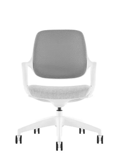 Крісло KRESLALUX NIRO-D02 WHITE, для відвідувача