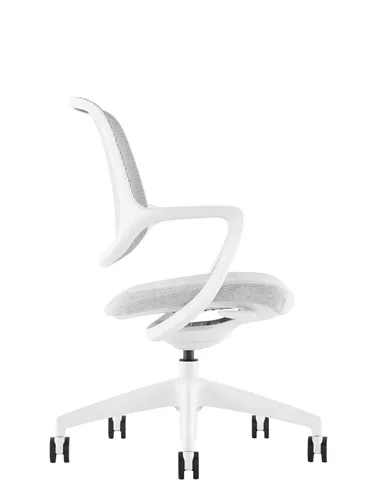 Крісло KRESLALUX NIRO-D02 WHITE, для відвідувача