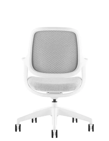 Крісло KRESLALUX NIRO-D02 WHITE, для відвідувача