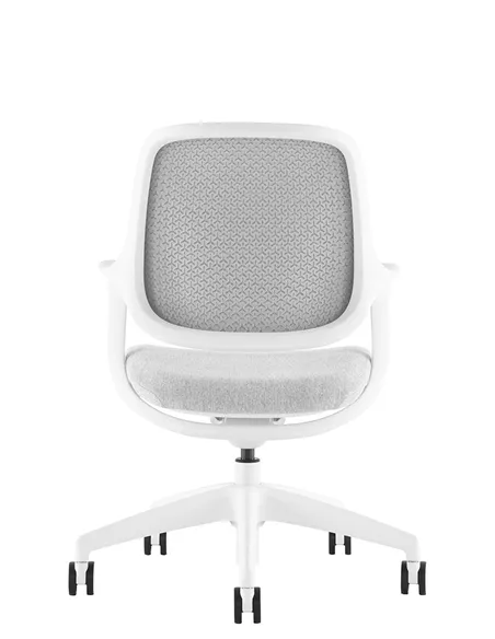 Крісло KRESLALUX NIRO-D02 WHITE, для відвідувача