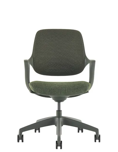 Кресло KRESLALUX NIRO-D34 GREEN, для посетителя