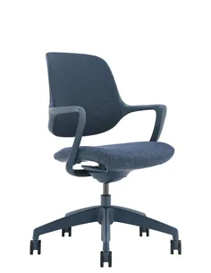 Кресло KRESLALUX NIRO-D36 BLUE, для посетителя