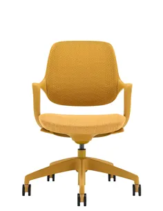 Кресло KRESLALUX NIRO-D37 YELLOW, для посетителя 2