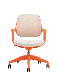 Кресло KRESLALUX NIRO-D38 ORANGE, для посетителя 2