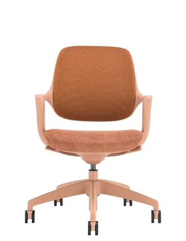Кресло KRESLALUX NIRO-D39 MOCHA PEACH, для посетителя