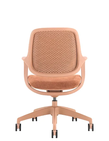 Кресло KRESLALUX NIRO-D39 MOCHA PEACH, для посетителя
