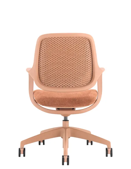 Кресло KRESLALUX NIRO-D39 MOCHA PEACH, для посетителя