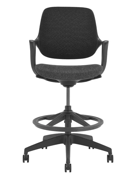 Барное кресло KRESLALUX BARSTOOL NIRO-D01 BLACK