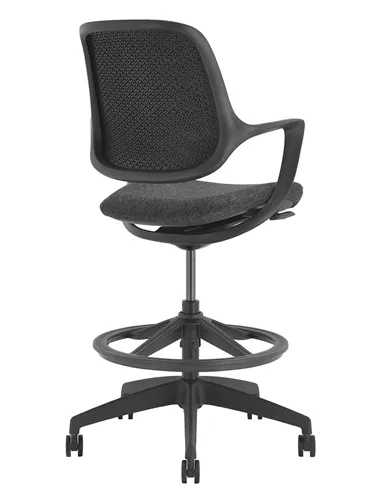 Барное кресло KRESLALUX BARSTOOL NIRO-D01 BLACK