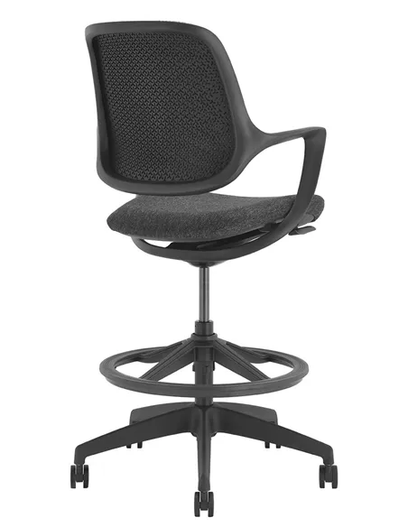 Барное кресло KRESLALUX BARSTOOL NIRO-D01 BLACK