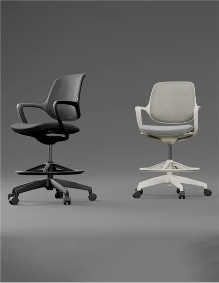 Барное кресло KRESLALUX BARSTOOL NIRO-D01 BLACK