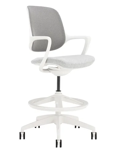 Барное кресло KRESLALUX BARSTOOL NIRO-D02 WHITE