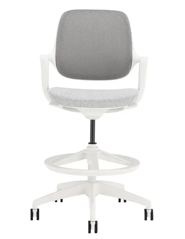 Барное кресло KRESLALUX BARSTOOL NIRO-D02 WHITE