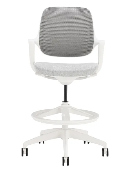 Барное кресло KRESLALUX BARSTOOL NIRO-D02 WHITE