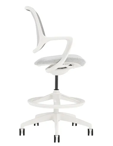 Барное кресло KRESLALUX BARSTOOL NIRO-D02 WHITE