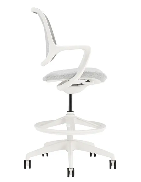 Барное кресло KRESLALUX BARSTOOL NIRO-D02 WHITE