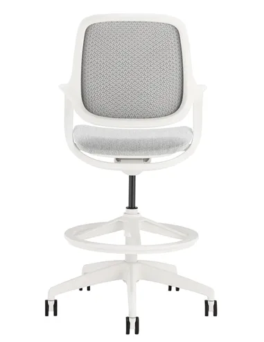 Барное кресло KRESLALUX BARSTOOL NIRO-D02 WHITE