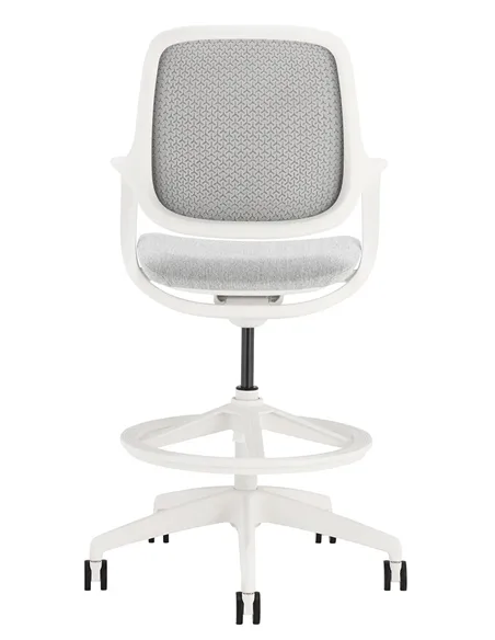Барное кресло KRESLALUX BARSTOOL NIRO-D02 WHITE