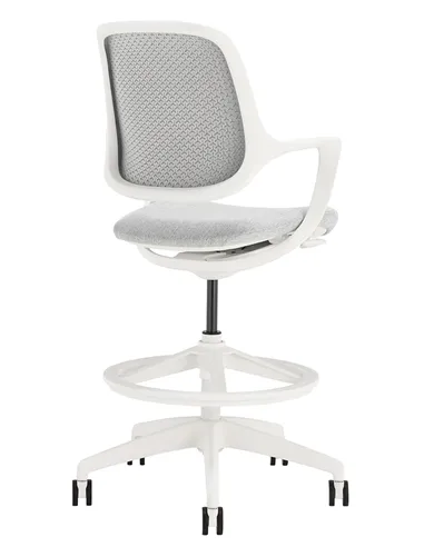Барное кресло KRESLALUX BARSTOOL NIRO-D02 WHITE