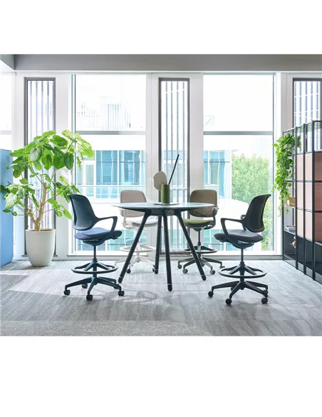 Барное кресло KRESLALUX BARSTOOL NIRO-D02 WHITE