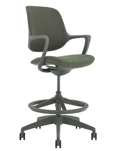 Барное кресло KRESLALUX BARSTOOL NIRO-D34 GREEN